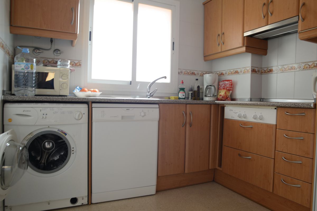 Auch die Küche im Appartement ist ausrechend groß