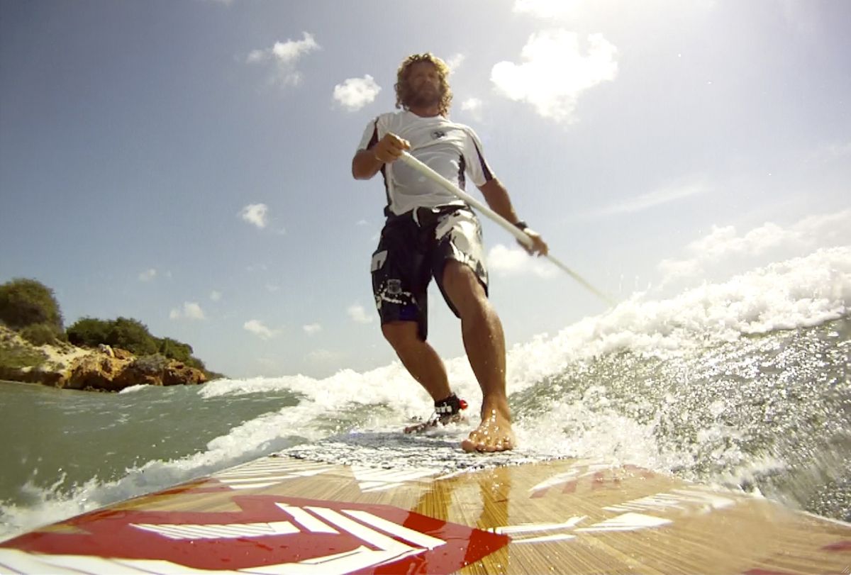 Stand up Padle an den Kuesten von Tarifa