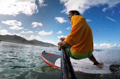 Stand up Padle ist eine kommende Sportart Stand up Padle ist eine kommende Sportart